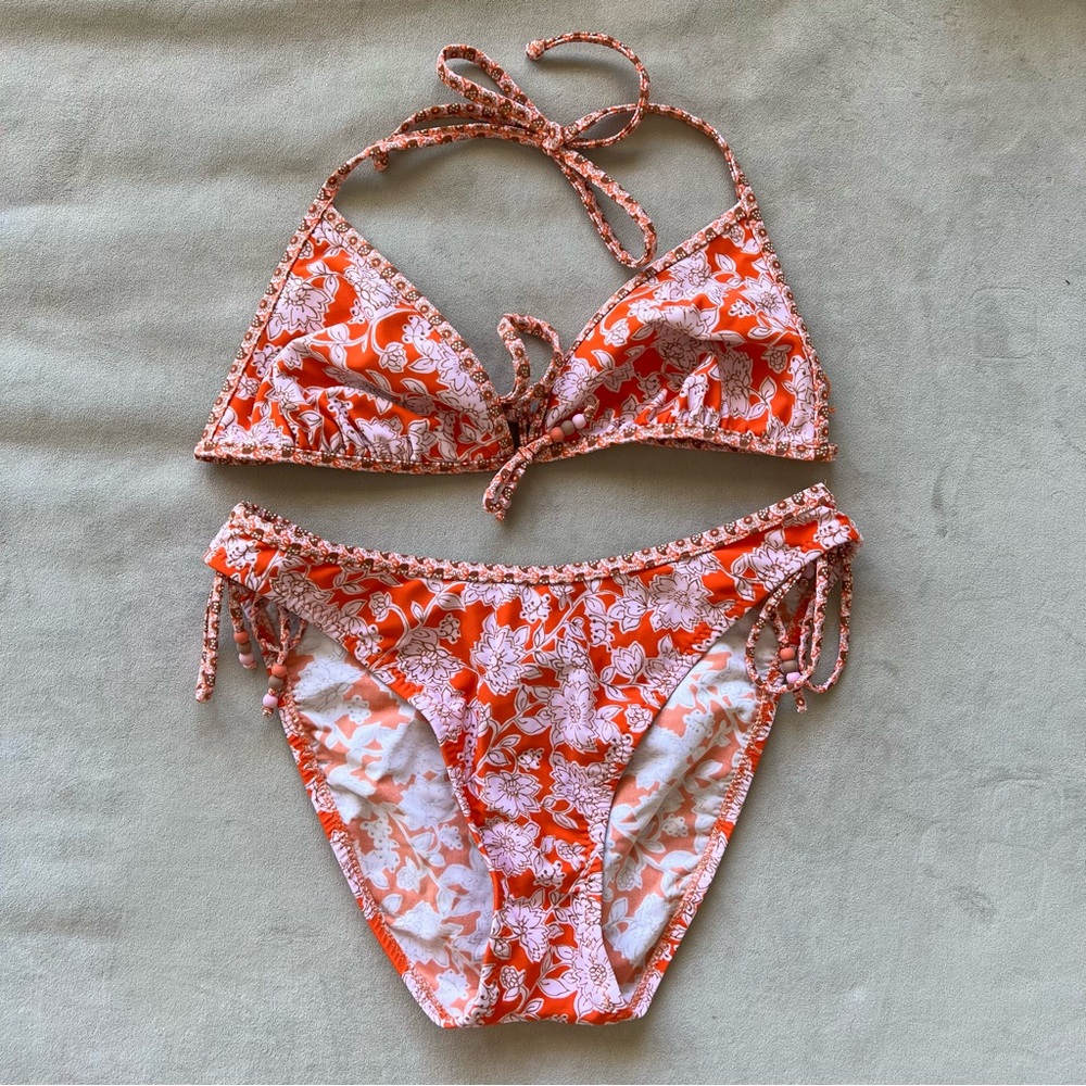 Gorgeous endless summer boho indie lovin bikini set